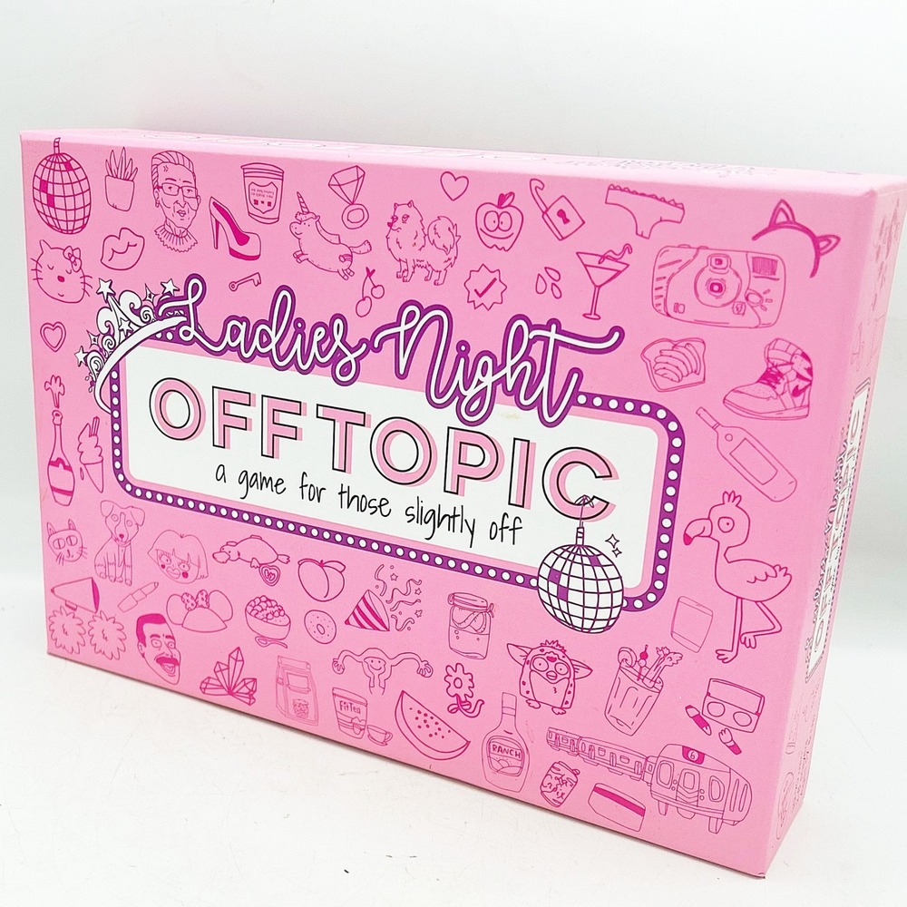 Off Topic Ladies Night Board Game Adult Party Game
